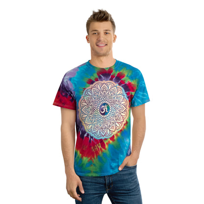 OM Mandala on Tie Die