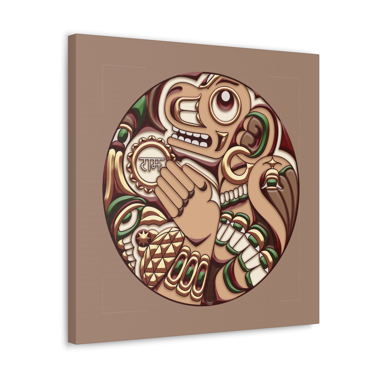 Haida Hanuman – Canvas Gallery Wraps